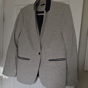 Tommy Hilfiger Gray and Black Jacket